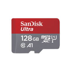 SanDisk Ultra 128GB microSD SDHC SDXC UHS-I Memory Card 140MB/s Class 10 Speed