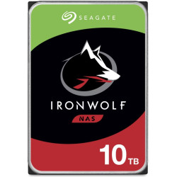 Seagate IronWolf ST10000VN000 10TB 7200 RPM 256MB Cache SATA 6.0Gb/s 3.5