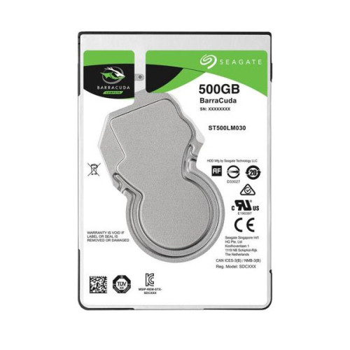 Seagate 500GB Barracuda 5400 RPM 128MB Cache SATA 6.0Gb/s 2.5