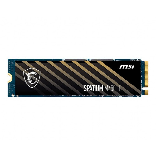 MSI SPATIUM M450 NVMe M.2 SSD 1TB  3600 MB/s Read, 3000 MB/s Write, PCI-E 4.0, 600 TBW, 5 Year Warranty