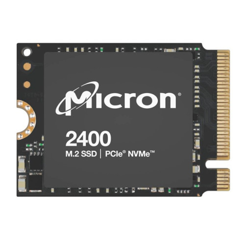 Micron/Crucial 2400 1TB M.2 2230 NVMe SSD 4500/3600 MB/s 600K/650K 300TBW 2M MTTF AES 256-bit for Lenovo Legion Go Valve Steam Deck Asus Rog Ally