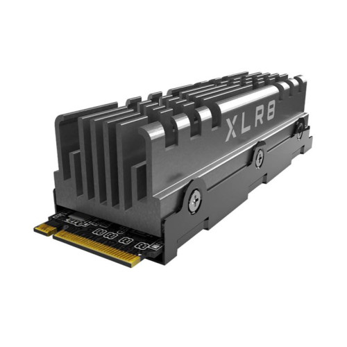 (LS) PNY CS3140 2TB NVMe Gen4 SSD with Heatsink M.2 7500MB/s 6850MB/s R/W 1400TBW 650K/700K 2M hrs MTBF 5yrs