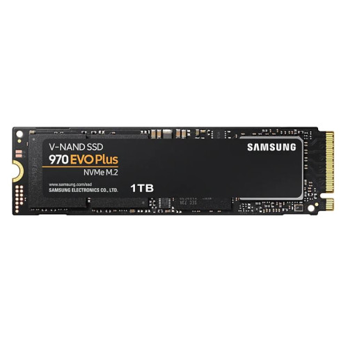 Samsung 970 EVO Plus 1TB PCIe NVMe SSD MLC 3500MB/s 3300MB/s 600K/550K IOPS 600TBW 5yrs wty