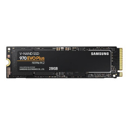 Samsung 970 EVO Plus 250GB PCIe NVMe SSD MLC 3500MB/s 2300MB/s 250K/550KIOPS 150TBW 5yrs wty