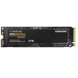 Samsung 970 EVO Plus 2TB PCIe NVMe SSD MLC 3500MB/s 3300MB/s 620K/560K IOPS 1200TBW 5yrs wty