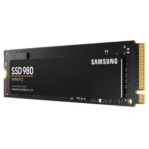 Samsung 980 1TB NVMe SSD 3500MB/s 3000MB/s R/W 500K/480K IOPS 600TBW 1.5M Hrs MTBF AES 256-bit Encryption M.2 2280 PCIe 3.0 Gen3 5yrs Wty