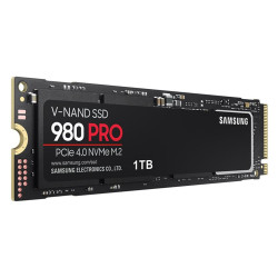 Samsung 980 Pro 1TB Gen4 NVMe SSD 7000MB/s 5000MB/s R/W 1000K/1000K IOPS 600TBW 1.5M Hrs MTBF for PS5 5yrs Wty