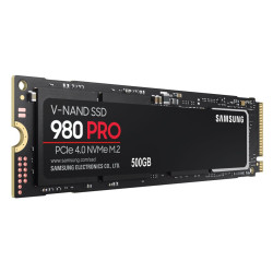 Samsung 980 Pro 500GB Gen4 NVMe SSD - 6900MB/s 5000MB/s R/W 1000K/1000K IOPS 300TBW 1.5M Hrs MTBF for PS5 5yrs Wty