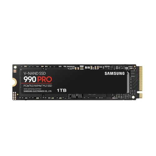 Samsung 990 Pro 1TB Gen4 NVMe SSD 7450MB/s 6900MB/s R/W 1550K/1200K IOPS 600TBW 1.5M Hrs MTBF for PS5 5yrs Wty