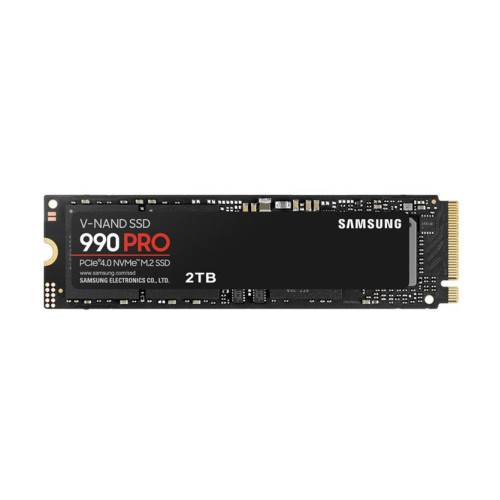 Samsung 990 Pro 2TB Gen4 NVMe SSD 7450MB/s 6900MB/s R/W 1550K/1200K IOPS 600TBW 1.5M Hrs MTBF for PS5 5yrs Wty