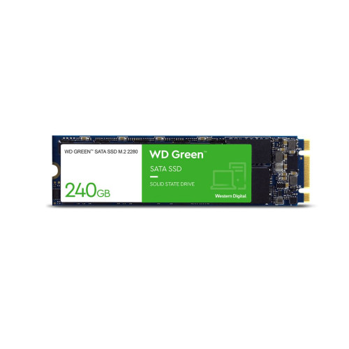 Western Digital WD Green 240GB M.2 2280 SSD 545R/430W MB/s 80TBW 3D NAND 3 Years Warranty ~WDS240G2G0B