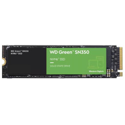 Western Digital WD Green SN350 1TB M.2 NVMe SSD 3200MB/s 2500MB/s R/W 340K/380K IOPS1M hr MTTF 3yrs wty