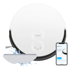 TP-Link Tapo RV10 Robot Vacuum  Mop, Path Planning, 2000Pa Strong Suction, Quiet Cleaning, Long-lasting battery, Carpet Auto-Boost, App