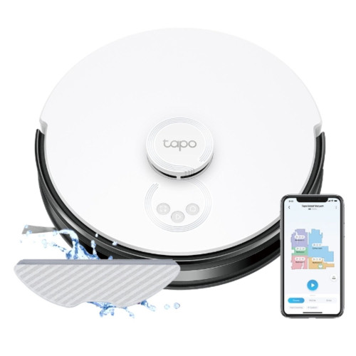 TP-Link Tapo RV30 LiDAR Navigation Robot Vacuum  Mop + Smart Auto-Empty Dock | Tapo RV30