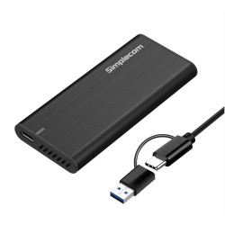 Simplecom SE502C SATA M.2 SSD to USB-C Enclosure USB 3.2 Gen1 5Gbps