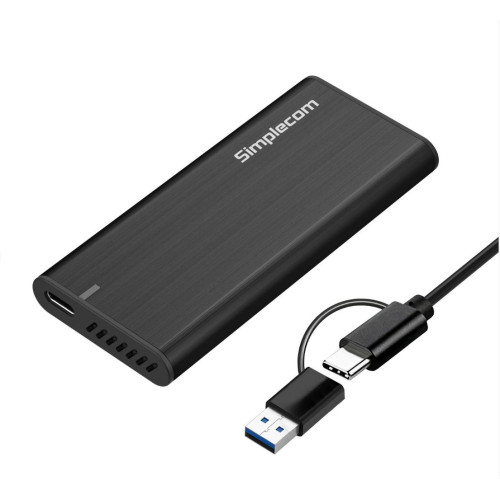 Simplecom SE502C SATA M.2 SSD to USB-C Enclosure USB 3.2 Gen1 5Gbps