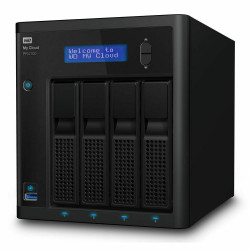 Western Digital My Cloud Pro PR4100 40TB NAS Pentium N3710 Quad-Core 4GB RAM RAID 3xUSB3.0 2xGbE LAN Auto Backup Sync 256 AES Encrypt Windows MAC