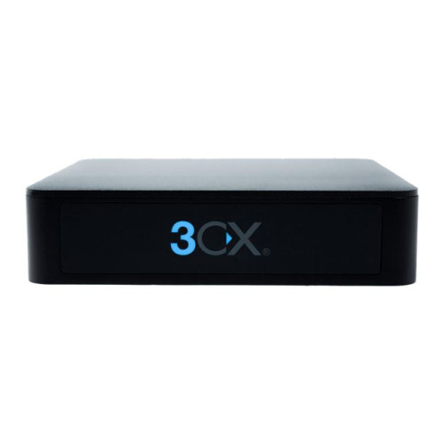 3CX NX32 Certified NUC PC - Intel Atom CPU, 4GB RAM, 32EMMC, 2 x LAN, 2 x USB 2.0, Plug n Play, Pre-Loaded 3CX Debian, 1 Year Warranty