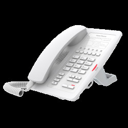 Fanvil H3 Entry-level Hotel IP Phone - No Display, 1 Line, 6 x Programmable Buttons,  HD Voice Quality, USB Charging Port, Dual 10/100 NIC  - White