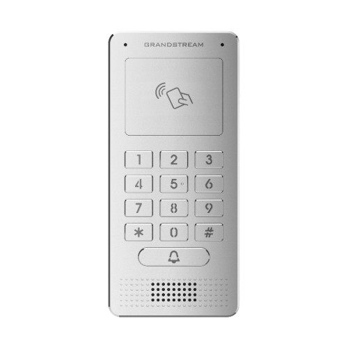 Grandstream GDS3705 IP Door System, Built In RFID Chip Reader, Speaker  Microphone, Meta Casing, Powerable Via POE