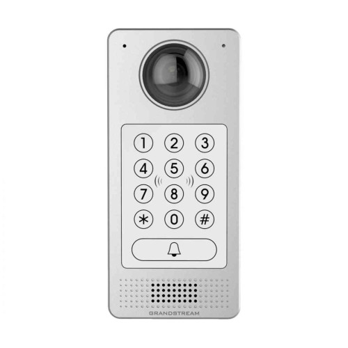 Grandstream GDS3710 HD IP Video Door System, 1080p Video, Built In RFID Chip Reader, Speaker  Microphone, Metal Casing, Powerable Via PoE