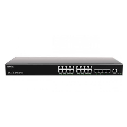 Grandstrea IPG-GWN7812P Enterprise-Grade Layer 3 Managed Network switch with 16 RJ45 Gigabit Ethernet ports