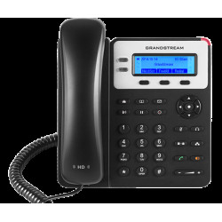 Grandstream GXP1620 2 Line Basic IP Phone, 2 SIP Accounts, 132x48 Backlit Graphical LCD Display, HD Audio