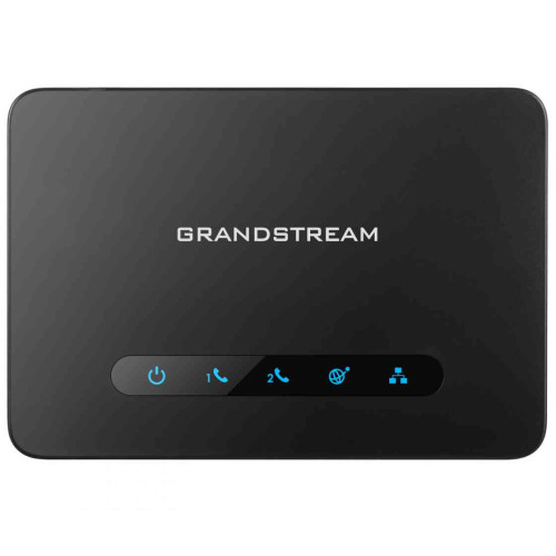 Grandstream HT812 FXS ATA, 2 Port Voip Gateway, Dual GbE Network