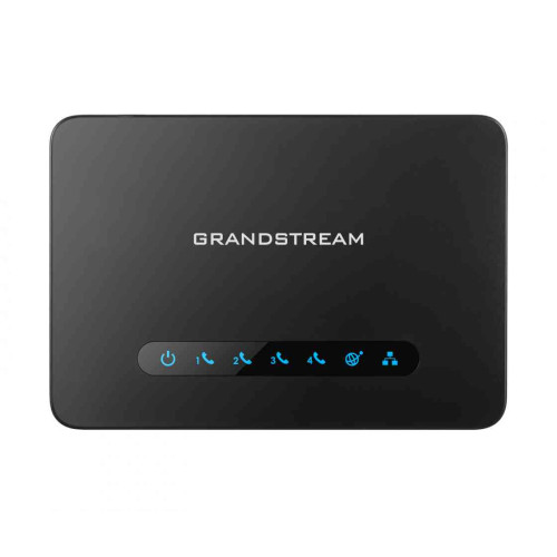 Grandstream HT814 FXS ATA, 4 Port Voip Gateway, Dual GbE Network