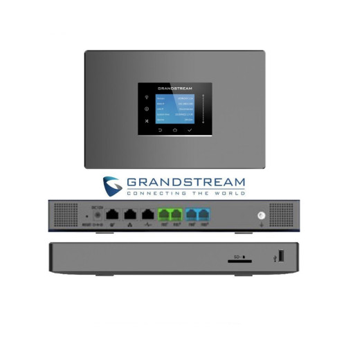 Grandstream UCM6302 IP PBX Supporting 2x FXO, 2x FXS Ports, 1000 Users,  H.264/H.263/ H.263+/H.265/VP8 Video Codec