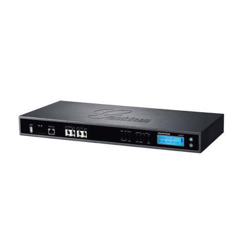 Grandstream UCM6510 IP PBX Enterprise-grade Appliance, 50 SIP Trunk Accounts and 200 Concurrent Calls, 2x RJ11 PSTN Line FXO Ports