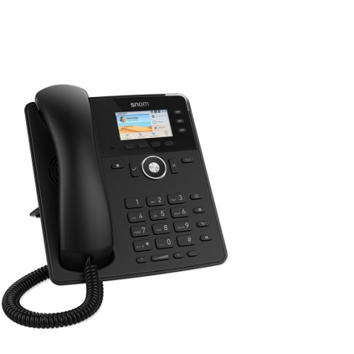 SNOM D717 4 Line Professional IP Phone, Gbit port  1 USB port, 4 Context-sensitive Function Keys, Wideband Audio