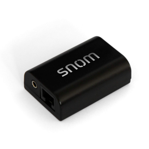 SNOM Wireless Headset Adapter,  Complete freedom of movement, DHSG Standard, No Additional Power Supply Required