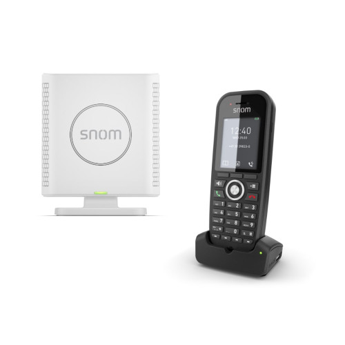 SNOM M430 bundle EU, M30  M400, PoE, Single Cell, Backlit Keyboard, Long Standby Time, Security (TLS  SRTP)