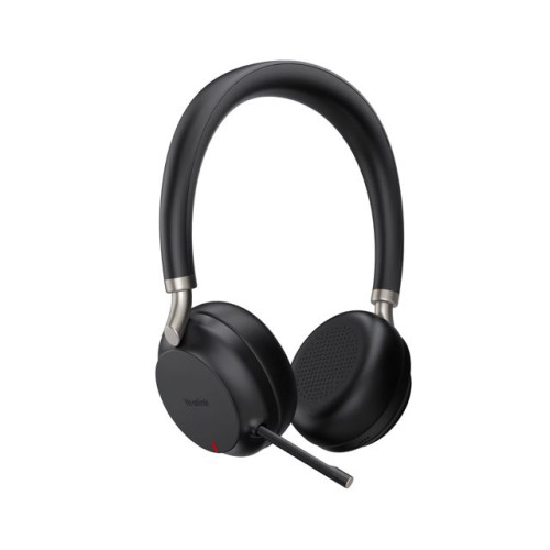 Yealink BH72 Teams certified, Bluetooth Wireless Stereo Headset, Black, USB-A, Supports Wireless Charging, Rectractable Microphone,40hrs battery life