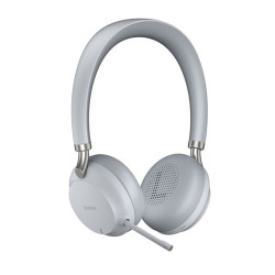 Yealink BH72 Lite Teams certified, Bluetooth Wireless Stereo Headset, Grey, USB-A, USB Cable Charging only, Rectractable Microphone,40hrs battery life