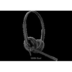 Yealink UH34 Dual Ear Wideband Noise Cancelling Microphone - USB Connection, Leather Ear Cushions, Designed for Microsoft Teams