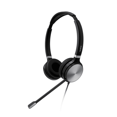 Yealink UH36 Stereo Wideband Noise Cancelling Headset - USB / 3.5mm Connections, Certified to UC