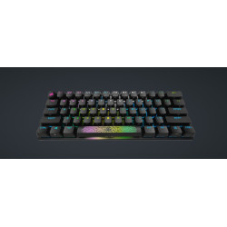 CORSAIR K70 PRO MINI WIRELESS RGB 60% CHERRY MX SPEED, Backlit RGB LED, , Black, Black PBT Keycaps Mechanical Gaming Keyboard (LS)