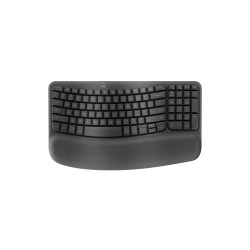 Logitech Ergo Series Wave Keys Wireless Ergonomic Keyboard (Graphite)