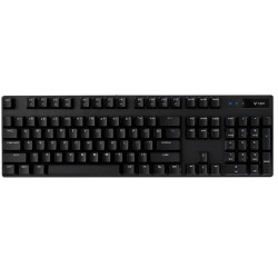 (LS) RAPOO V500 Pro Mechanical Wireless Keyboard - 2.4G, Spill Resistant, Metal Cover, Ideal for Entry Level Gamers