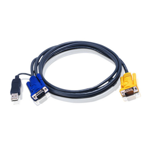 Aten KVM Cable 1.8m with 3 in 1 SPHD to VGA  USB