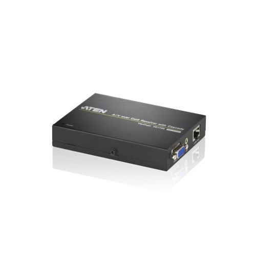 Aten A/V Over Cat 5 Receiver with Cascade for VS1204T/1208T. Cascade up to 10 level (LS)