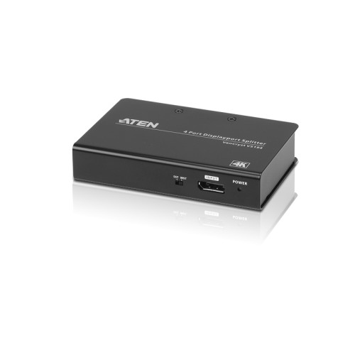 Aten Video Splitter 4 Port DisplayPort 4K Splitter, 4096x2160 / 3840x2160@60Hz, Supports Extend Mode  Split Mode