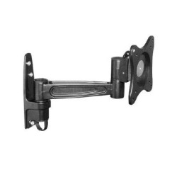 Brateck Single Monitor Wall Mount tilting  Swivel Wall Bracket Mount VESA 75mm/100mm For most 13''-27” LED, LCD flat panel TVs; up to 15kg