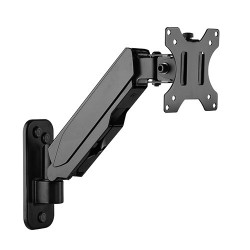 Brateck Single Screen Wall Mounted Gas Spring Monitor Arm,17
