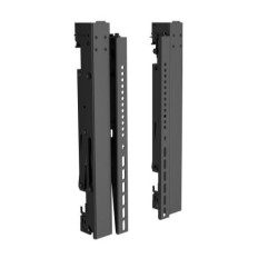 Brateck LVW06 Video Wall Mount Arm in Pair, Lload Capacity of 70kg/154lbs and allows VESA 200x200, 400x200, 300x300, 400x400,  Max. 1000x400. Black