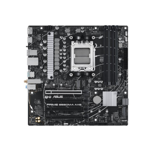 ASUS AMD B650M PRIME B650M-A AX6-CSM Micro-ATX MB, DDR5, PCIe 5, M.2, WiFi 6, DisplayPort, HDMI, SATA 6Gbps, USB 10Gbps TypeAC (Front 5Gbps TypeC)