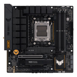 ASUS AMD B650M TUF GAMING B650M-PLUS WIFI (AM5) Micro-ATX Motherboard 4xDDR5 128GB,1xPCIe 4.0/3.0 x16,2 xM.2,4 xSATA,Wi-Fi 6, 2.5Gb Ethernet