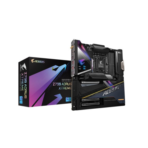 Gigabyte Z790 AORUS MASTER X Intel LGA 1700 E-ATX Motherboard, 4x DDR5 ~192GB, 3x PCI-E x16, 5x M.2, 4x SATA,  11x USB 3.2, 3x USB-C